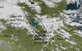 علت محو شدن ابرها در بالای دریاچه ارومیه در دست بررسی است