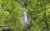 چشم اندازی از بهشت: آبشار لمیر در آغوش جنگل‌های هیرکانی+عکس